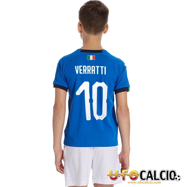 Nuova Prima Maglia Italiana Bambino (VERRATI 10) 20182019