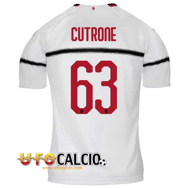 AC Milan Seconda Maglia CUTRONE 63 2018 2019