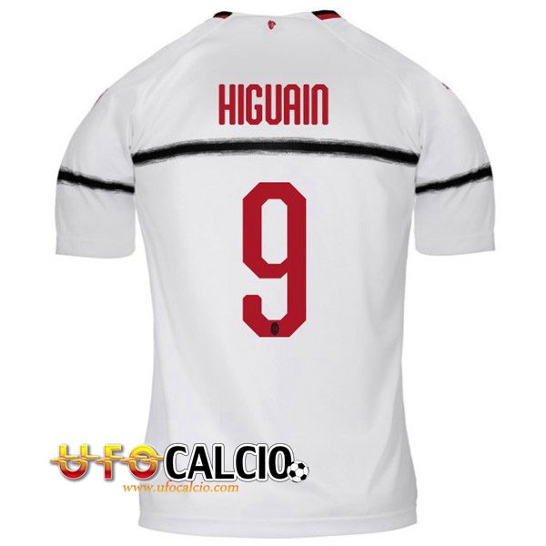 AC Milan Seconda Maglia HIGUAIN 9 2018 2019