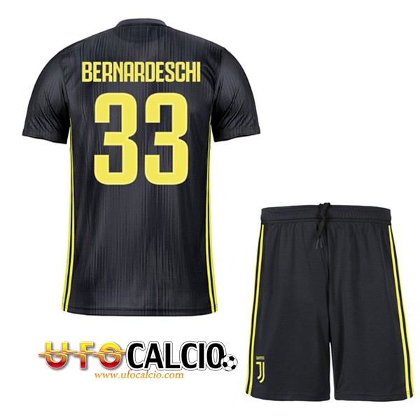 Terza Maglia Juventus (BERNARDESCHI 33) Bambino 2018 2019 + Pantaloncini