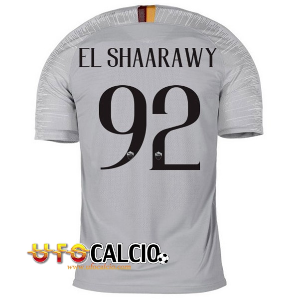 AS Roma Seconda Maglia EL SHAARAWY 92 2018 2019