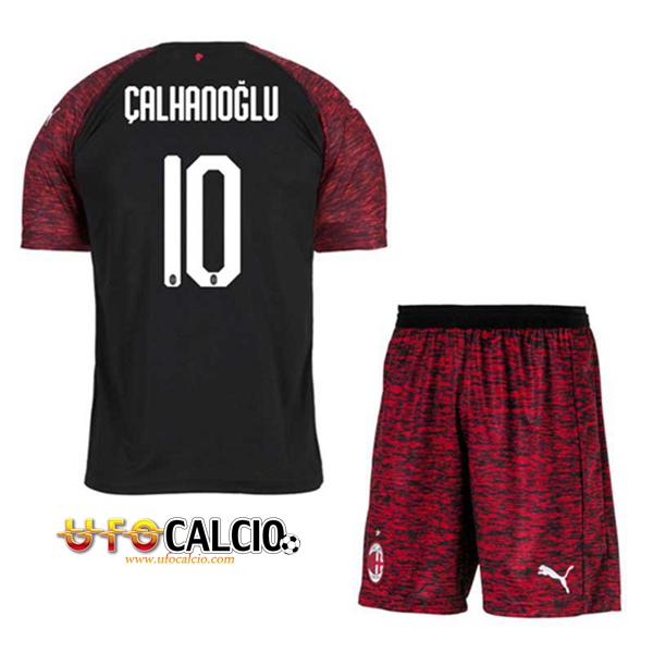 Terza Maglia AC Milan CALHANOGLU 10 Bambino 2018 2019 + Pantaloncini