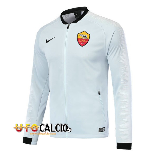 Giacca Calcio AS Roma Bianco 2018 2019