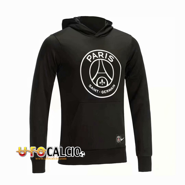 Nuova Felpa da training Jordan PSG Nero 2018 2019 02