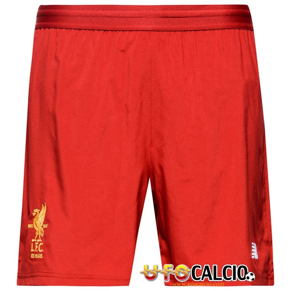 Pantaloncini Calcio Liverpool Rosso 2017 2018 Prima