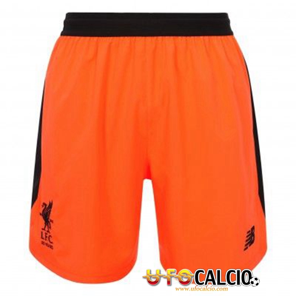 Pantaloncini Calcio Liverpool Arancione 2017 2018 Terza