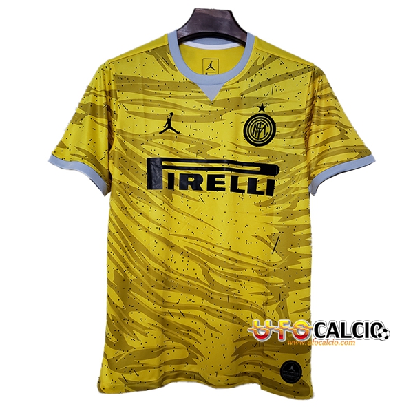 t shirt jordan donna giallo
