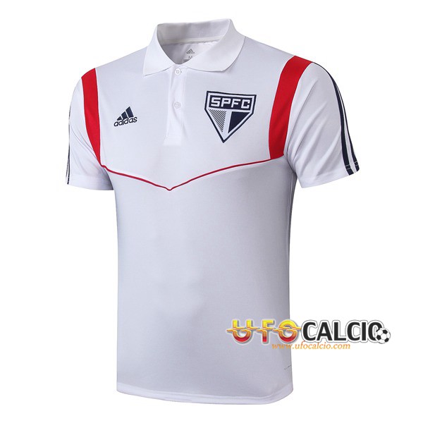 Maglia Polo Sao Paulo FC Bianco 2019 2020