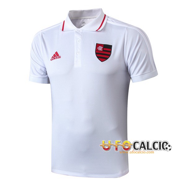 Maglia Polo Flamengo Bianco 2019 2020