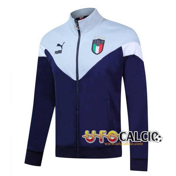 Giacca Calcio Italia Blu Reale -1 19/20