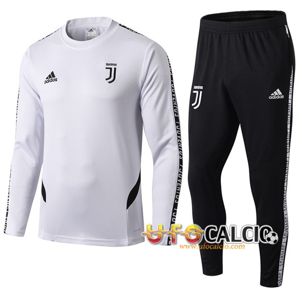 Tuta Allenamento Juventus Bianco Nero 19/20 + Pantaloni
