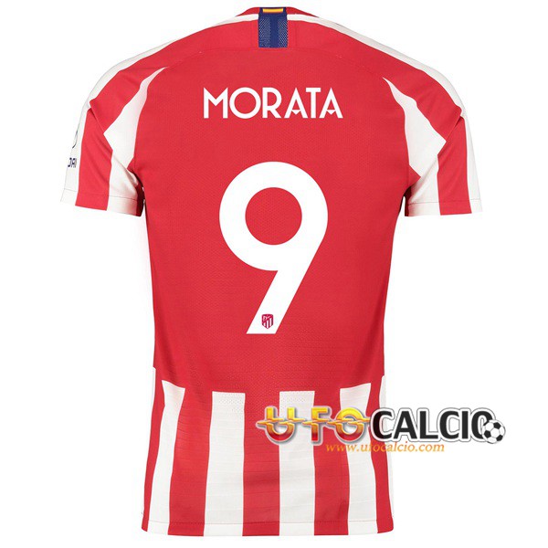 Maglia Calcio Atletico Madrid (MORATA 9) Prima 2019 2020
