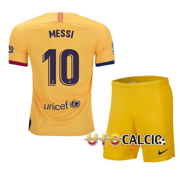 Maglia Calcio FC Barcellona (MESSI 10) Bambino Seconda 2019 2020