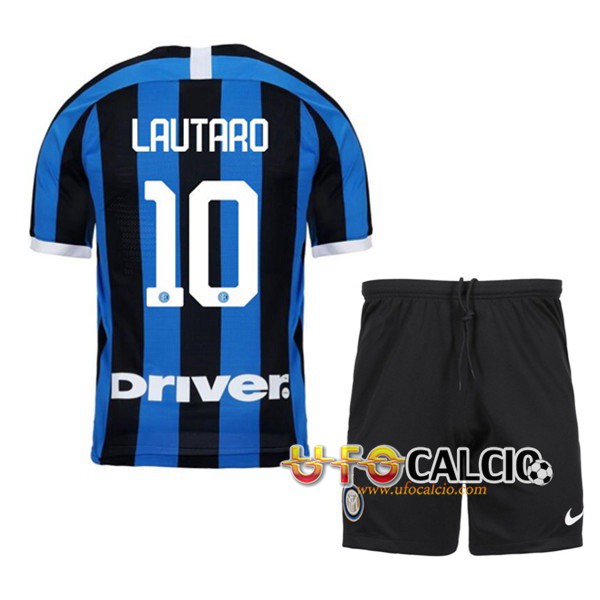 Maglia Calcio Inter Milan (LAUTARO 10) Bambino Prima 2019 2020