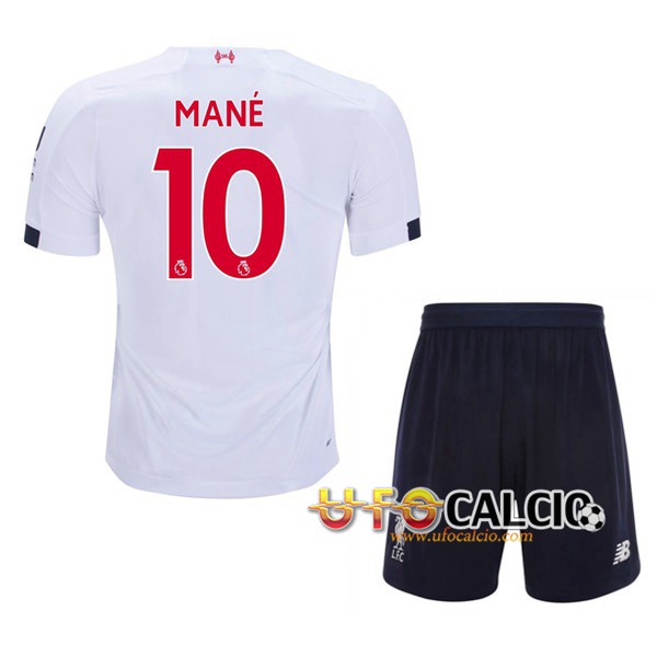 Maglia Calcio FC Liverpool (Mane 10) Bambino Seconda 2019 2020