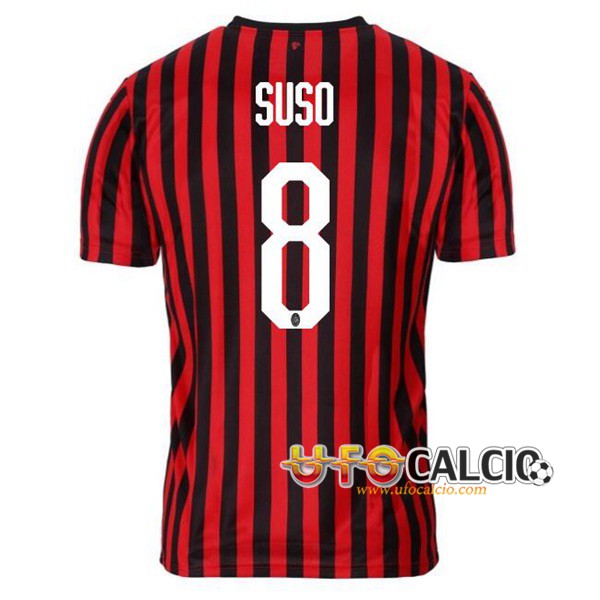 Maglia Calcio Milan AC (SUSO 8) Prima 2019 2020