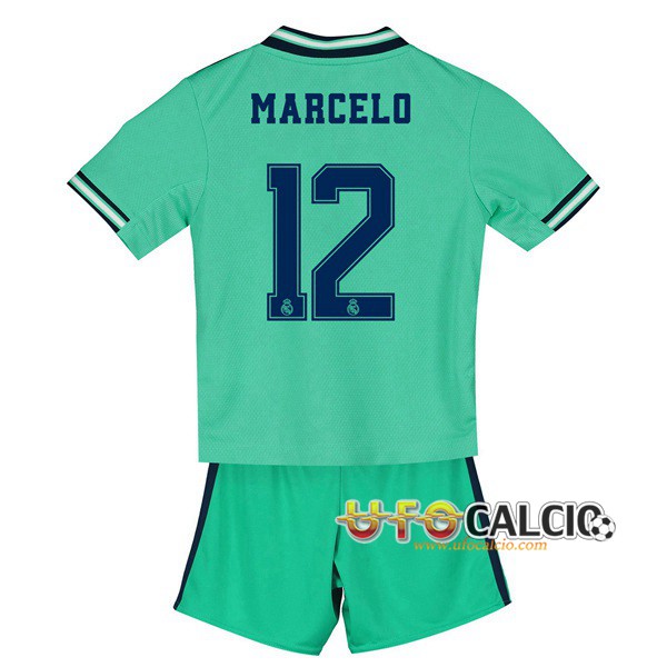 Maglia Calcio Real Madrid (Marcelo 12) Bambino Terza 2019 2020