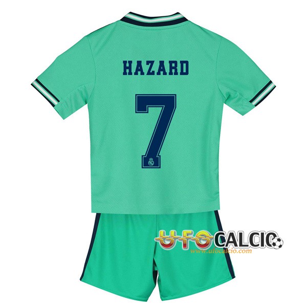 Maglia Calcio Real Madrid (HAZARD 7) Bambino Terza 2019 2020