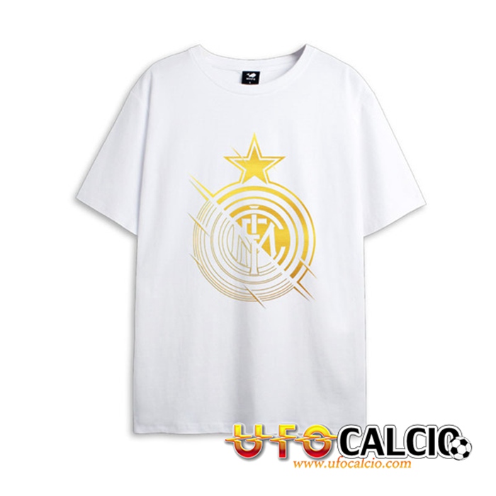 T Shirt Allenamento Inter Milan Bianca 2122