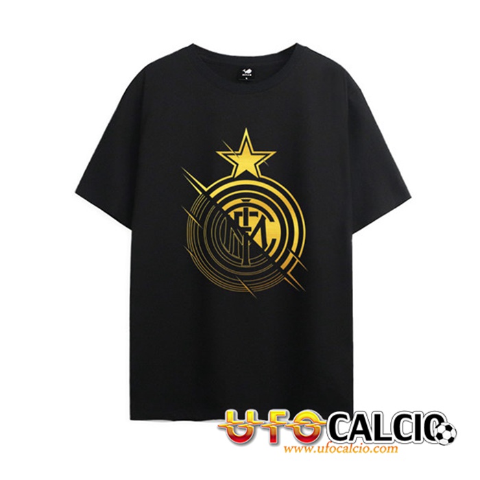 T Shirt Allenamento Inter Milan Nero 2122