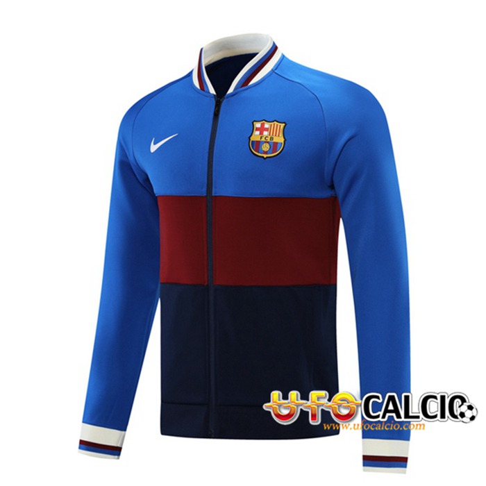 Giacca Calcio FC Barcellona Blu/Marrone 2021/2022