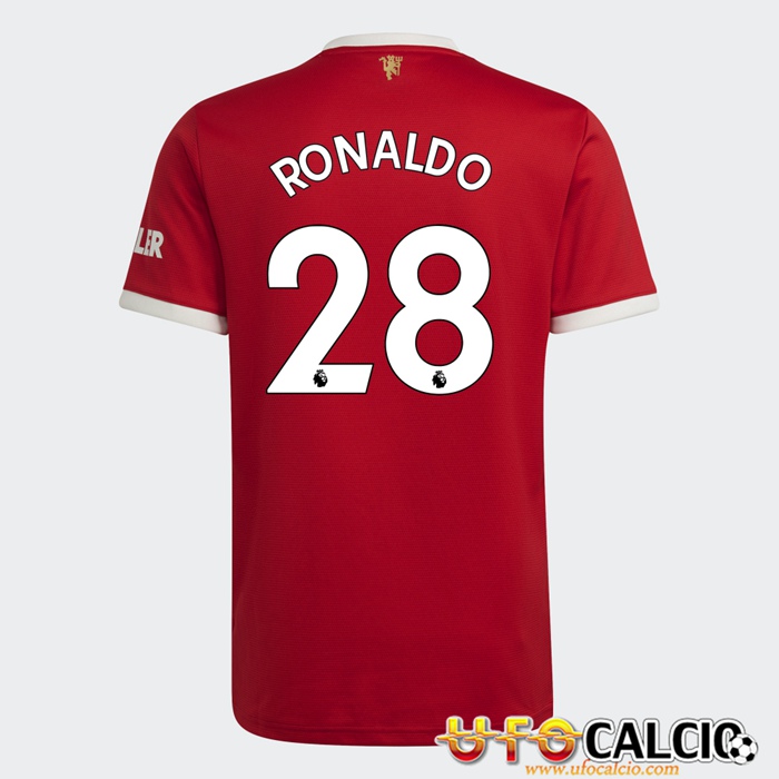 Maglie Calcio Manchester United Ronaldo 28 Prima 2021/2022