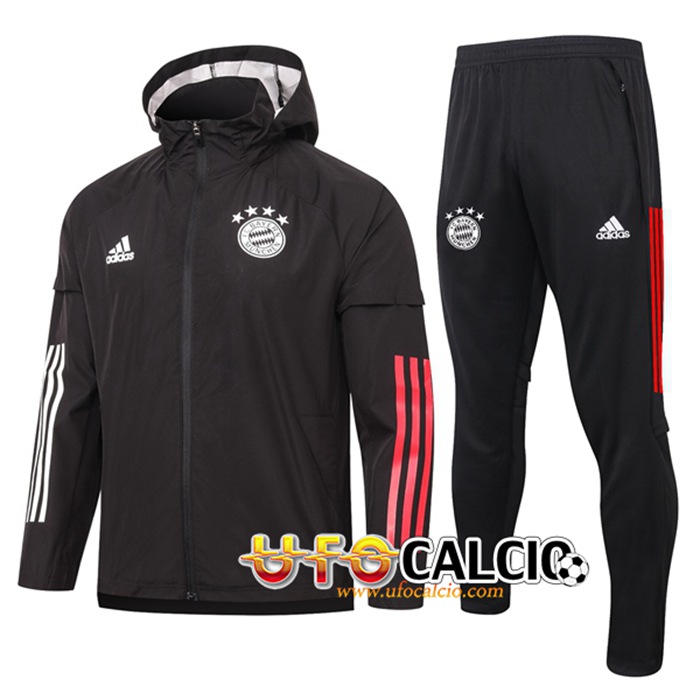 Nuova Tuta Calcio Bayern Monaco Blu Rosso 2018 2019 Giacca