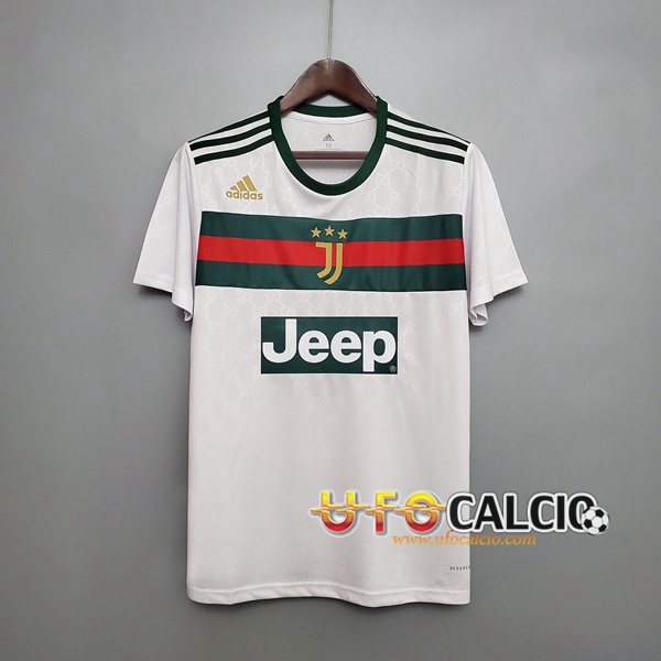 T Shirt Allenamento Juventus Bianco/Verde 2020/2021
