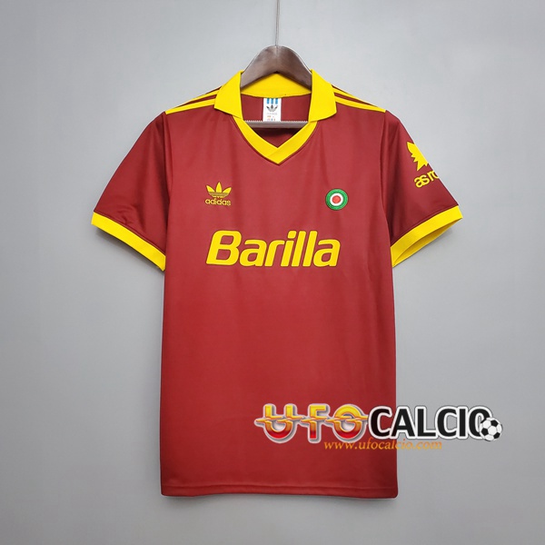 Maglia Calcio AS Roma Retro Prima 1991/1992