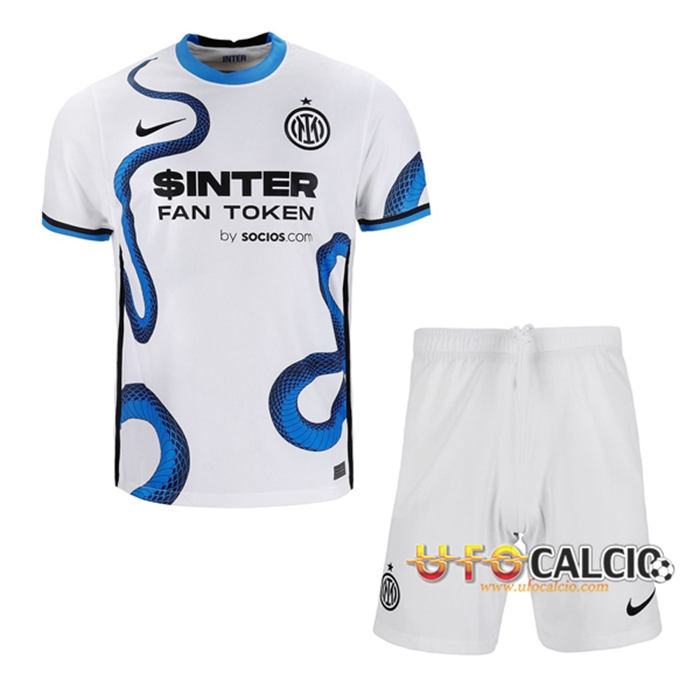 Kit Maglie Calcio Inter Milan Seconda + Pantaloncini 2021/2022