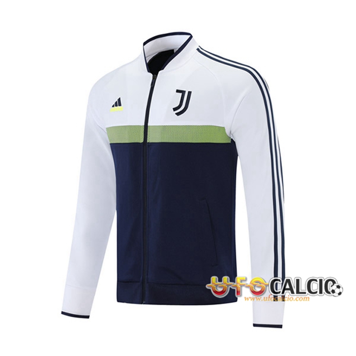 Insieme Giacca Calcio Juventus Bianca/Blu Navy 2021/2022