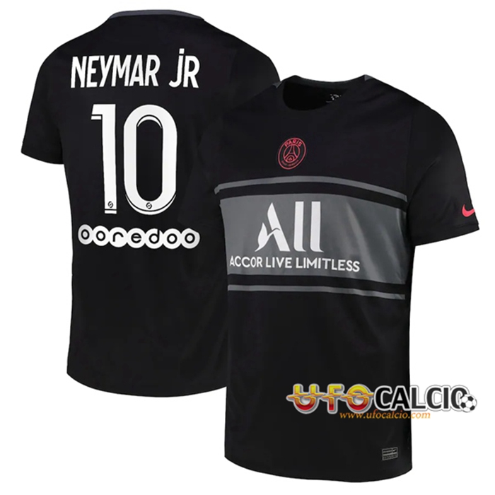 Maglie Calcio Jordan PSG (Neymar Jr 10) Terza 2021/2022