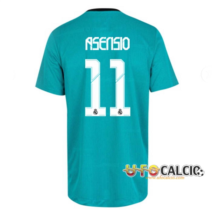 Maglie Calcio Real Madrid (Asensio 11) Terza 2021/2022