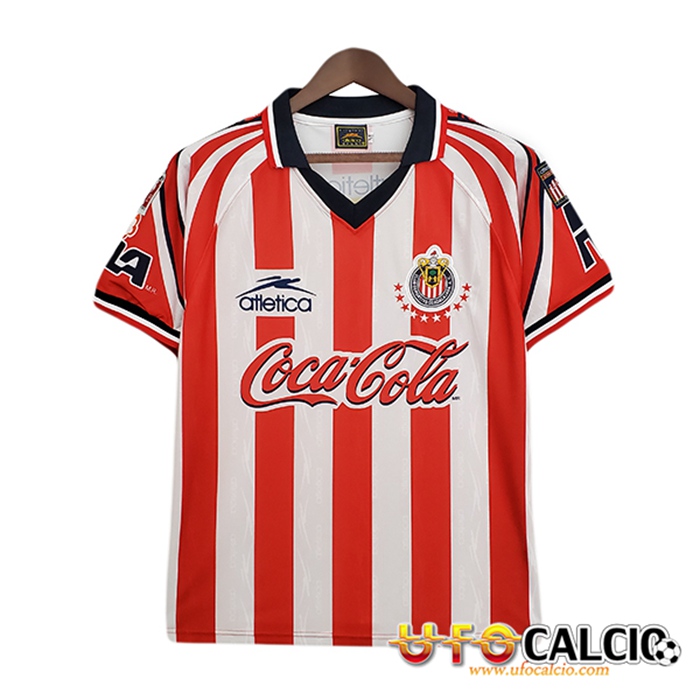 Maglie Calcio Guadalajara Chivas Retro Prima 1998/1999