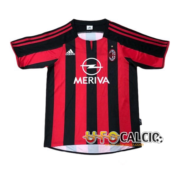 Maglia Calcio Milan AC Retro Prima 2003/2004