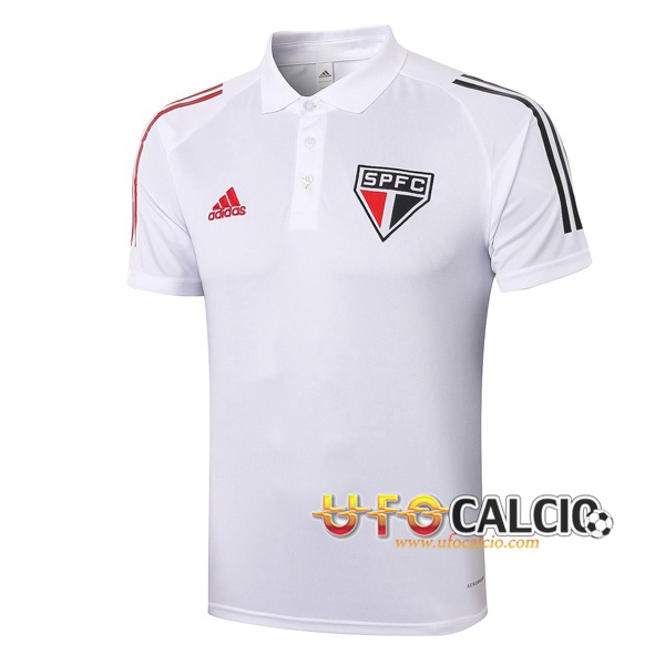Maglia Polo Sao Paulo FC Bianco 2020 2021