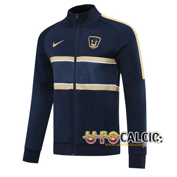 Giacca Calcio Pumas UNAM Blu Royal 2020-2021 | 11calcio-it
