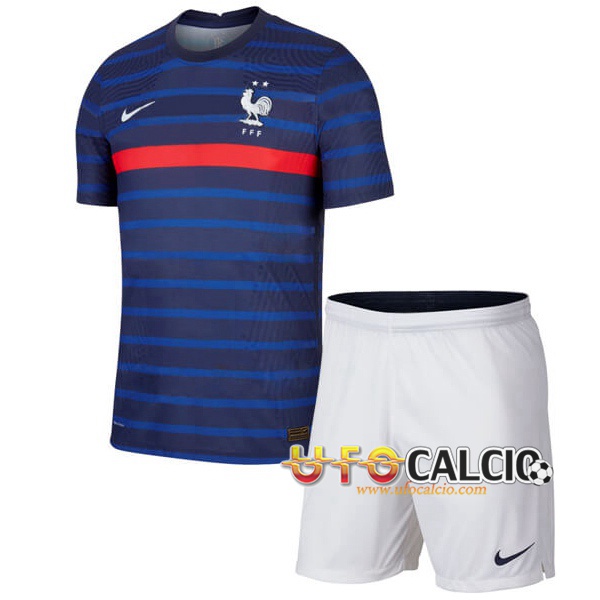 Maglia Calcio Francia Bambino Prima 2020 2021