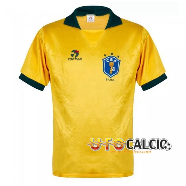 Maglia Calcio Brasile Retro Prima 1988/1991