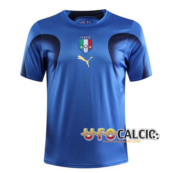 Maglia Calcio Italia Retro Prima Coupe du Monde 2006