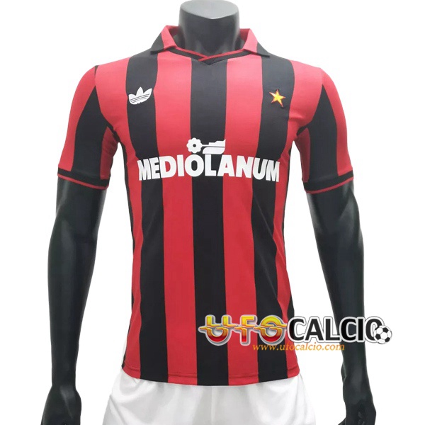 Maglia Calcio Milan AC Retro Prima 1990/1991