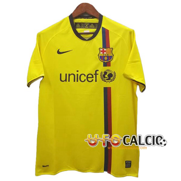 Maglia Calcio FC Barcellona Retro Seconda 2008/2009