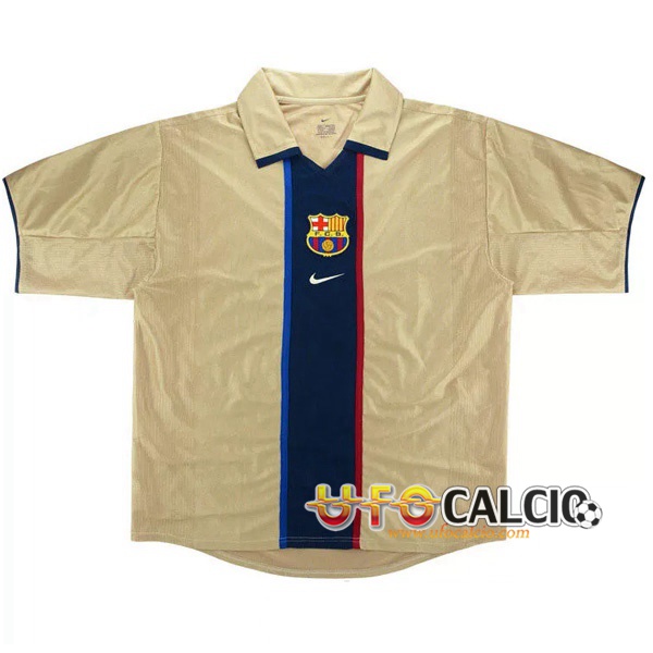 Maglia Calcio FC Barcellona Retro Seconda 2001/2003