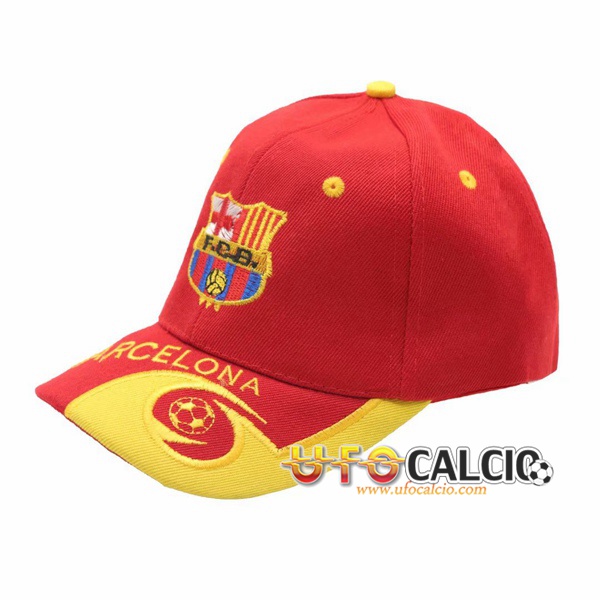 Cappello da Calcio FC Barcellona Rosso