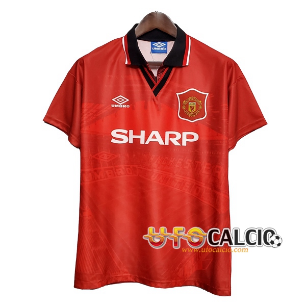 Maglia Calcio Manchester United Retro Prima 1994/1996