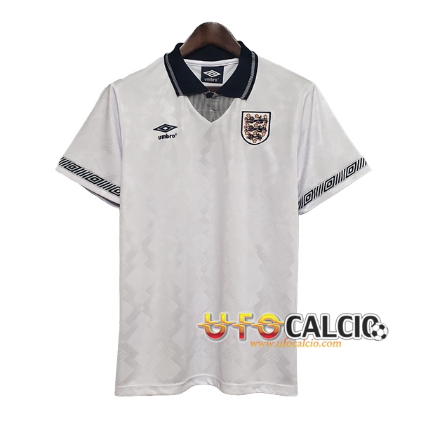 Maglia Calcio Inghilterra Retro Prima 1990
