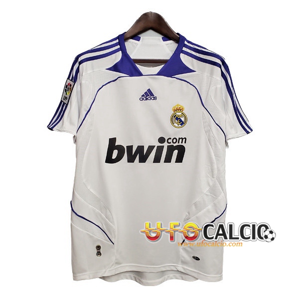 Maglia Calcio Real Madrid Retro Prima 2007/2008