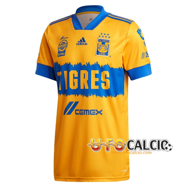 Nuove Maglia Calcio Tigres UANL Prima 2020 2021