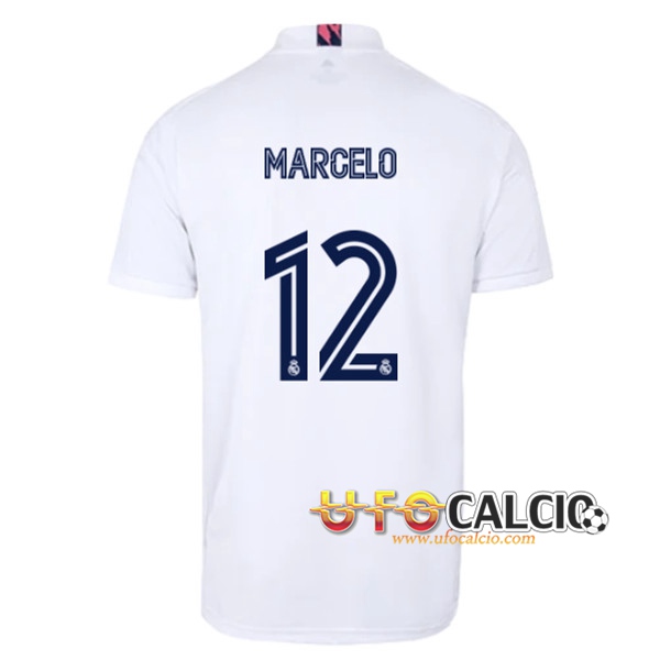 Maglia Calcio Real Madrid (MARCELO 12) Prima 2020 2021