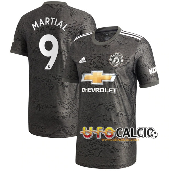 Maglia Calcio Manchester United (Martial 9) Seconda 2020 2021